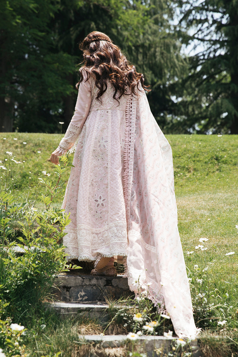 EB-08 DAISY | Qalamkar Rahi Luxury Festive Collection 2022 | Unstitched Embroidered Lawn Suits