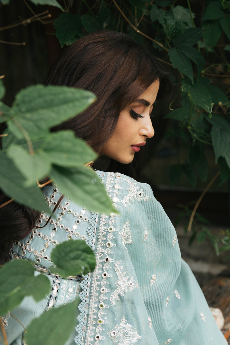 EB-03 MIA | Qalamkar Rahi Luxury Festive Collection 2022 | Unstitched Embroidered Lawn Suits