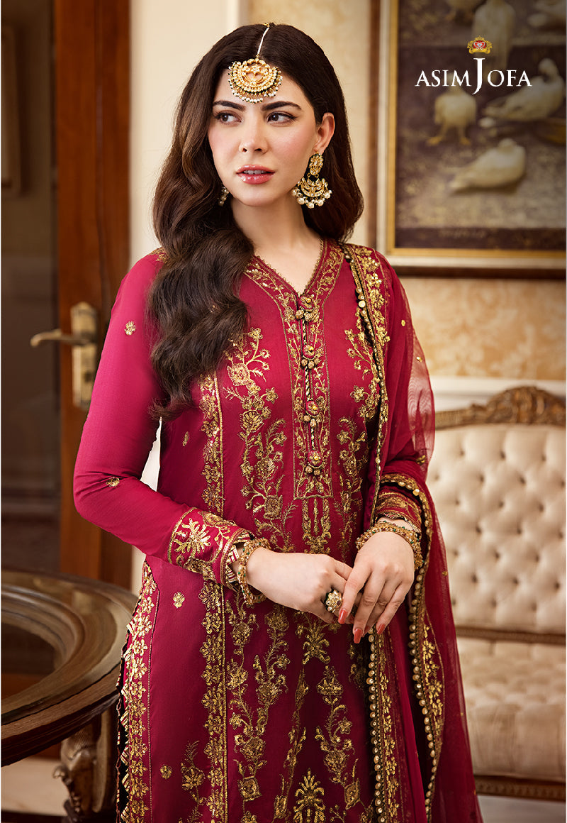 AJZS-24 | Asim Jofa Zari Sitara Luxury Eid Festive Collection 2023 | Unstitched Embrodried Suits