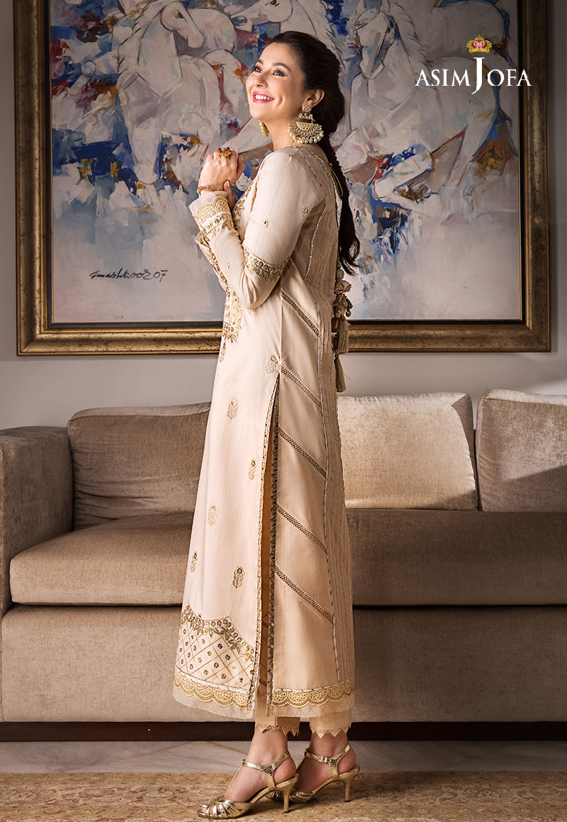 AJZS-15 | Asim Jofa Zari Sitara Luxury Eid Festive Collection 2023 | Unstitched Embrodried Suits