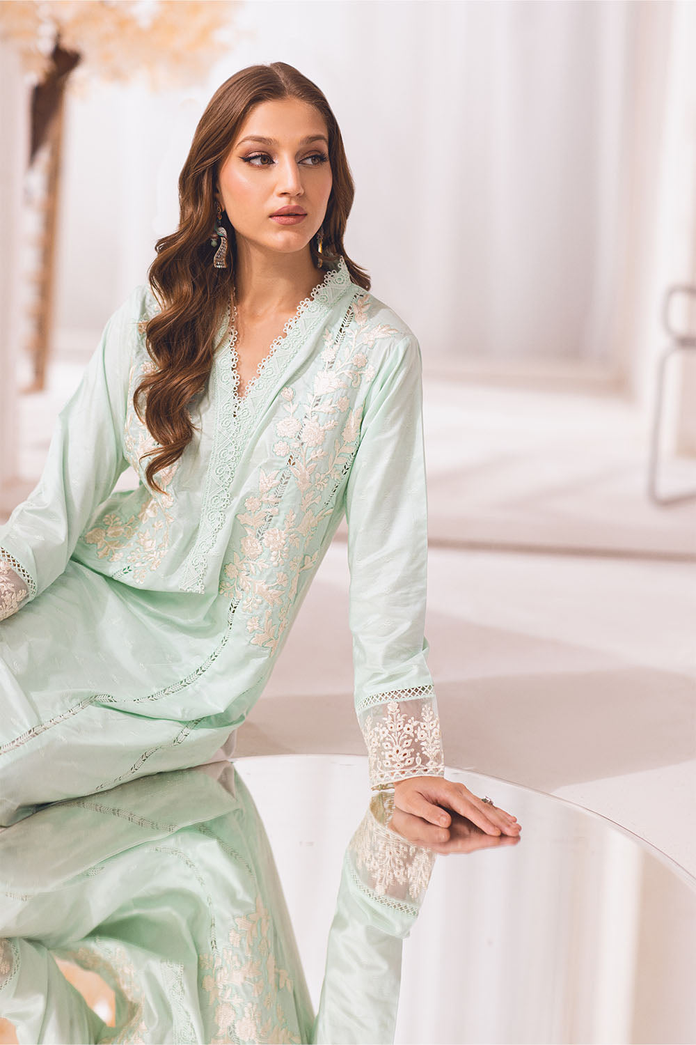 Pastel Dew | Azure Ensembles Chiffon 3PCS 2023
