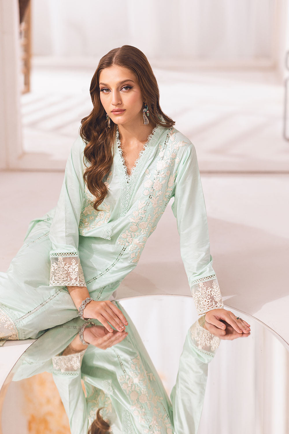 Pastel Dew | Azure Ensembles Chiffon 3PCS 2023