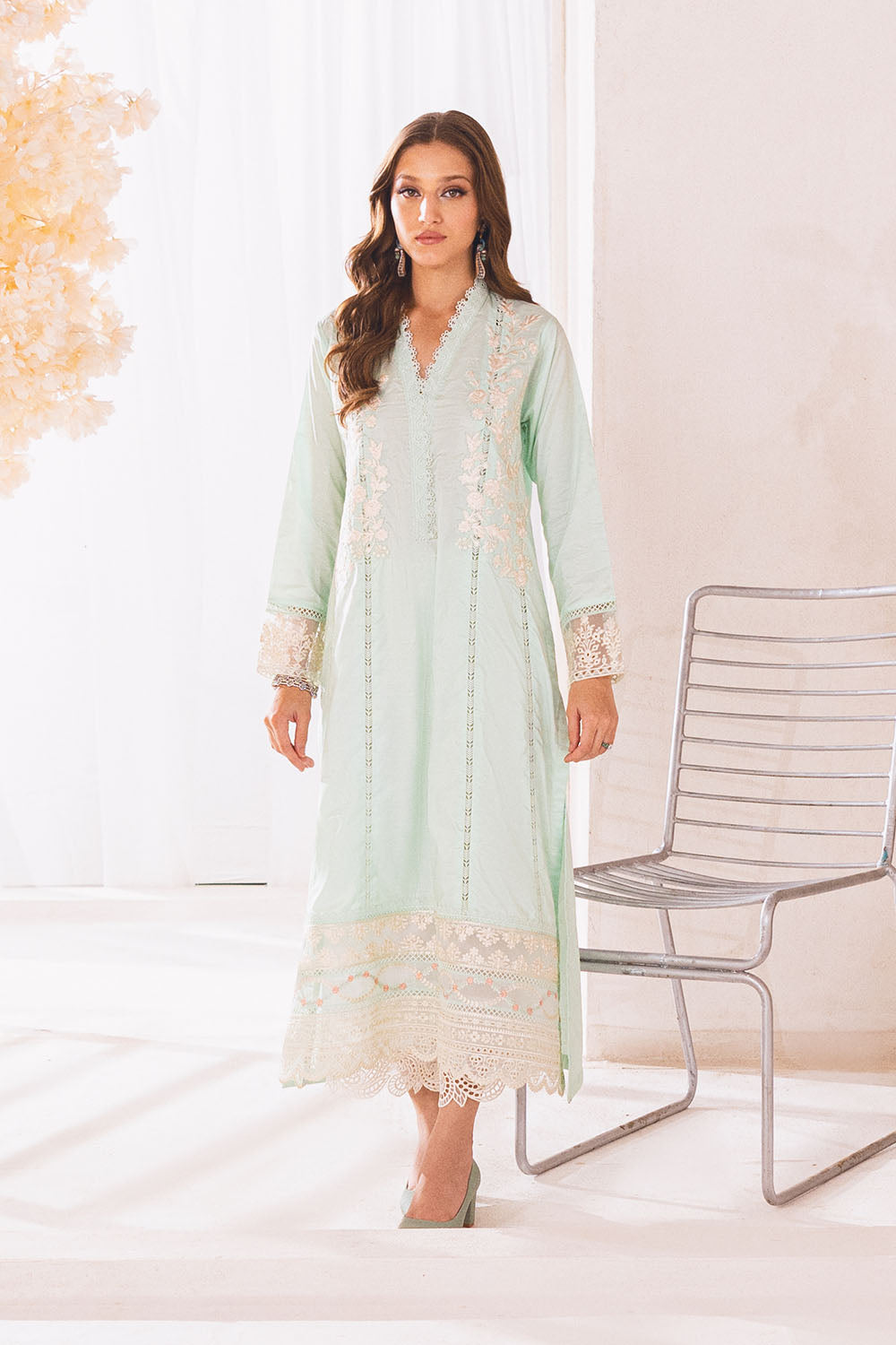 Pastel Dew | Azure Ensembles Chiffon 3PCS 2023