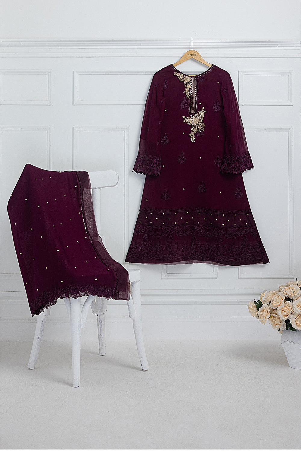 Prism Aura | Azure Ensembles Chiffon 3PCS 2023