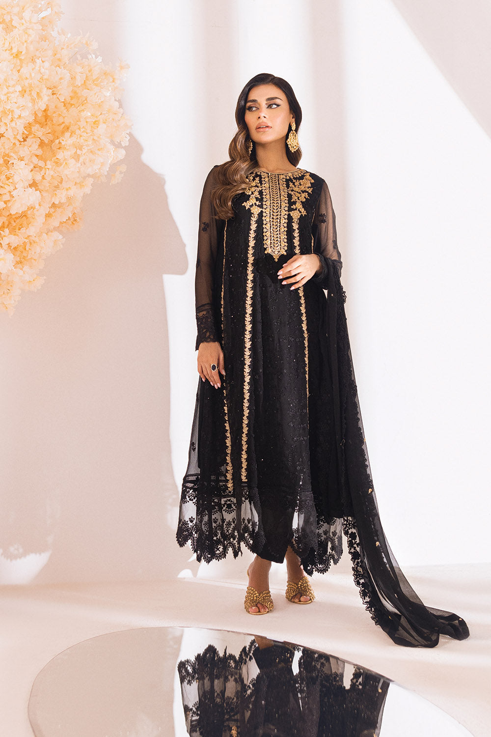 Raven Aura | Azure Ensembles Chiffon 3PCS 2023