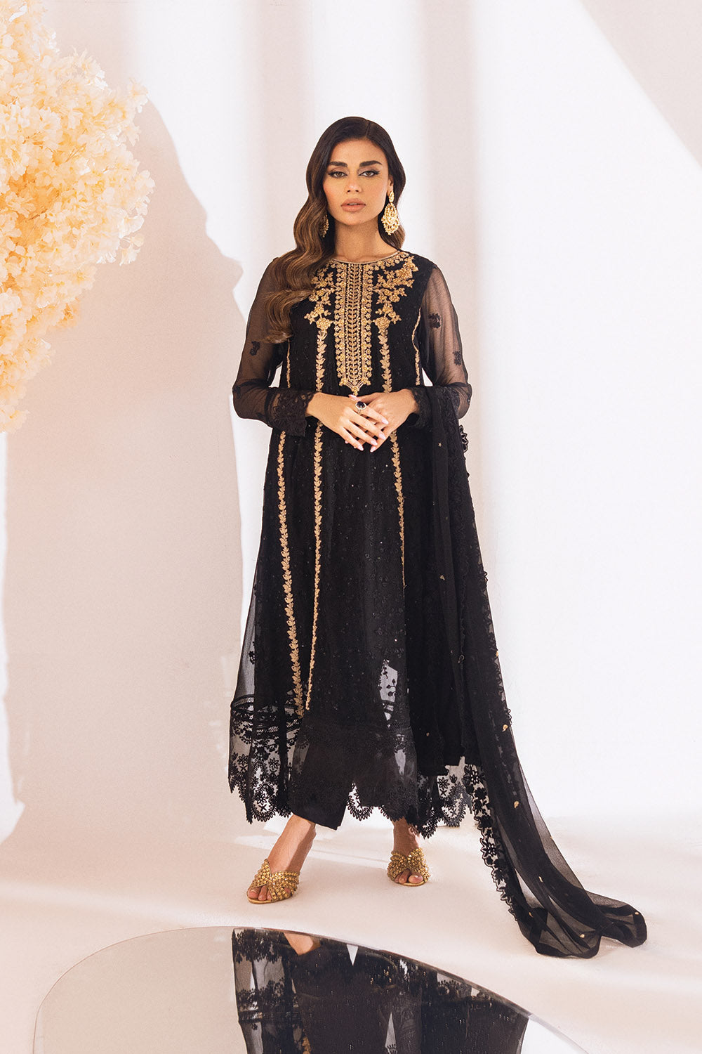 Raven Aura | Azure Ensembles Chiffon 3PCS 2023