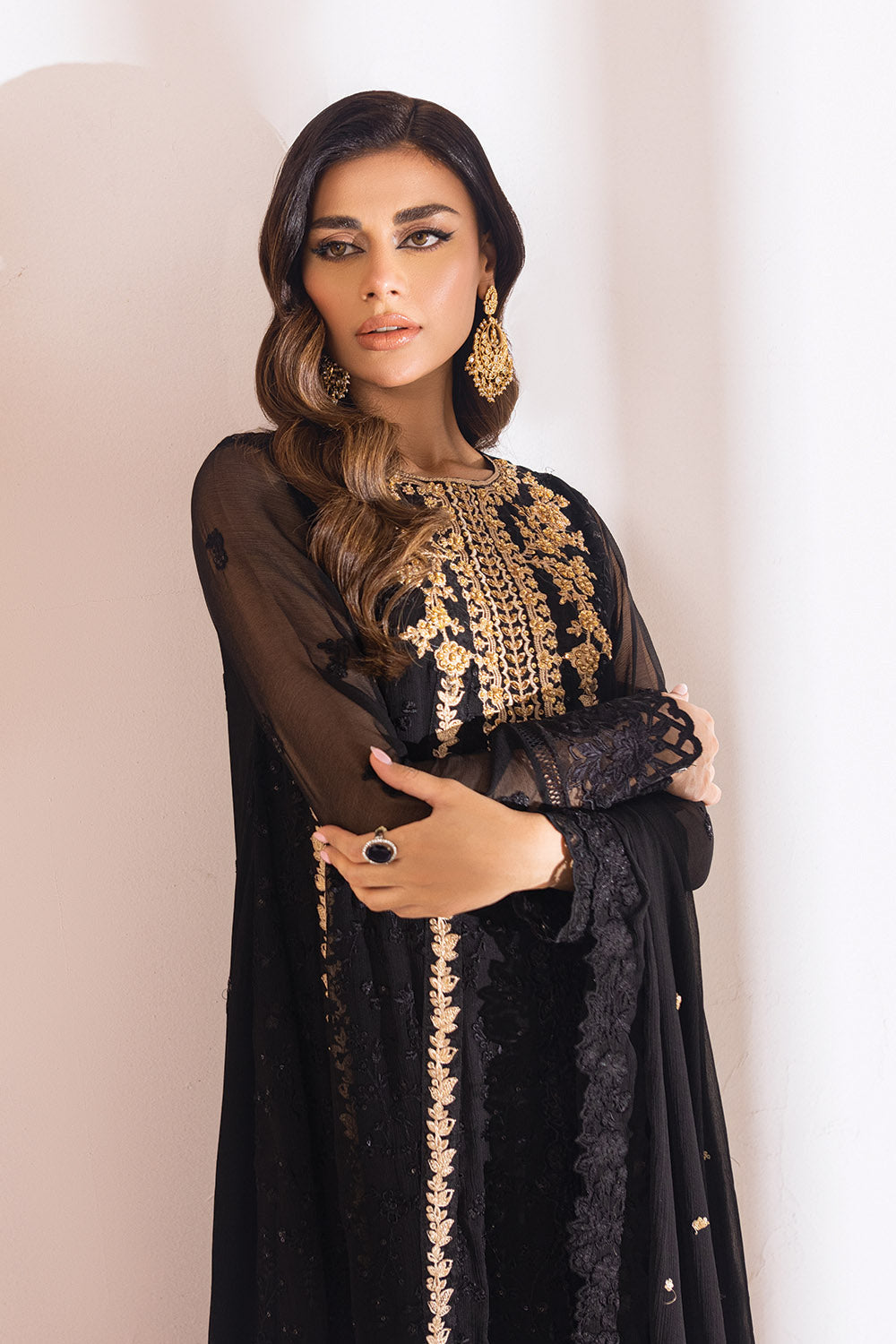 Raven Aura | Azure Ensembles Chiffon 3PCS 2023