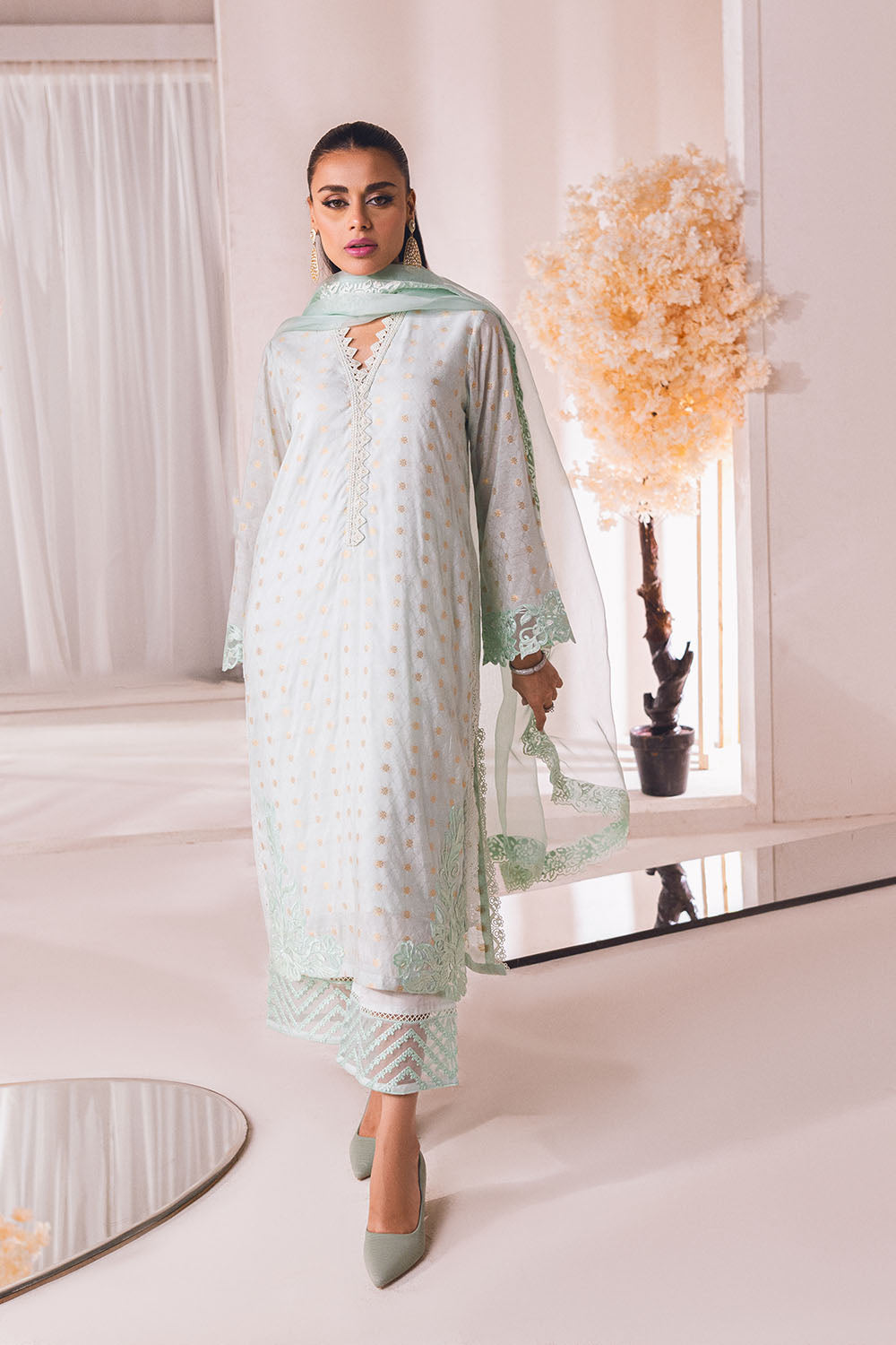 Regal Rush | Azure Ensembles Chiffon 3PCS 2023