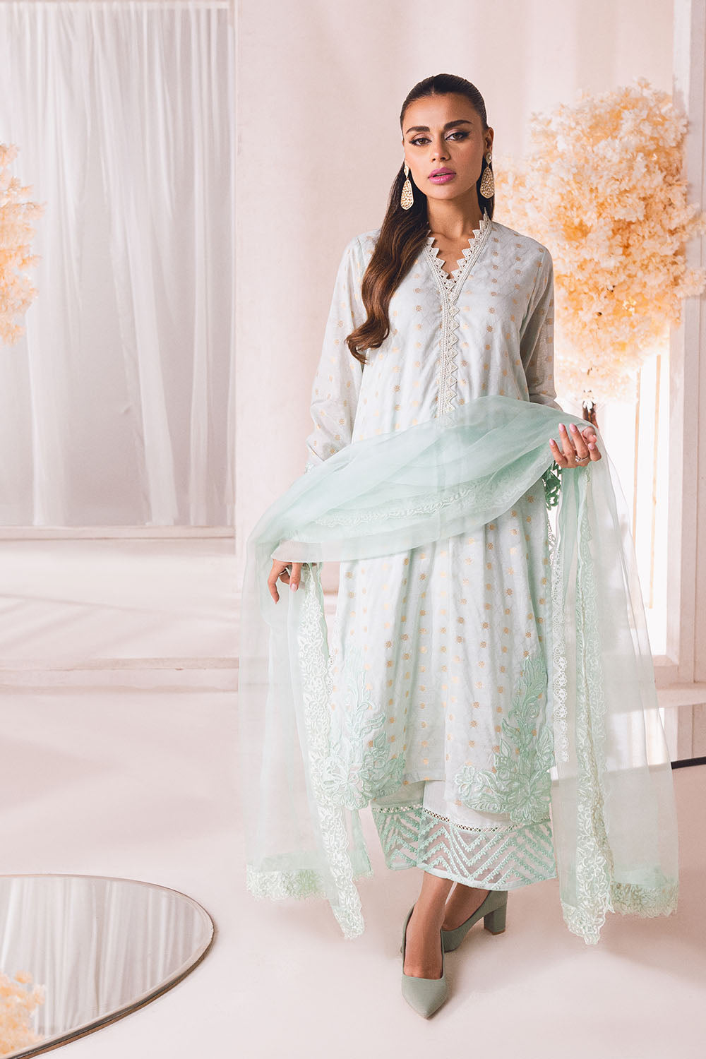 Regal Rush | Azure Ensembles Chiffon 3PCS 2023