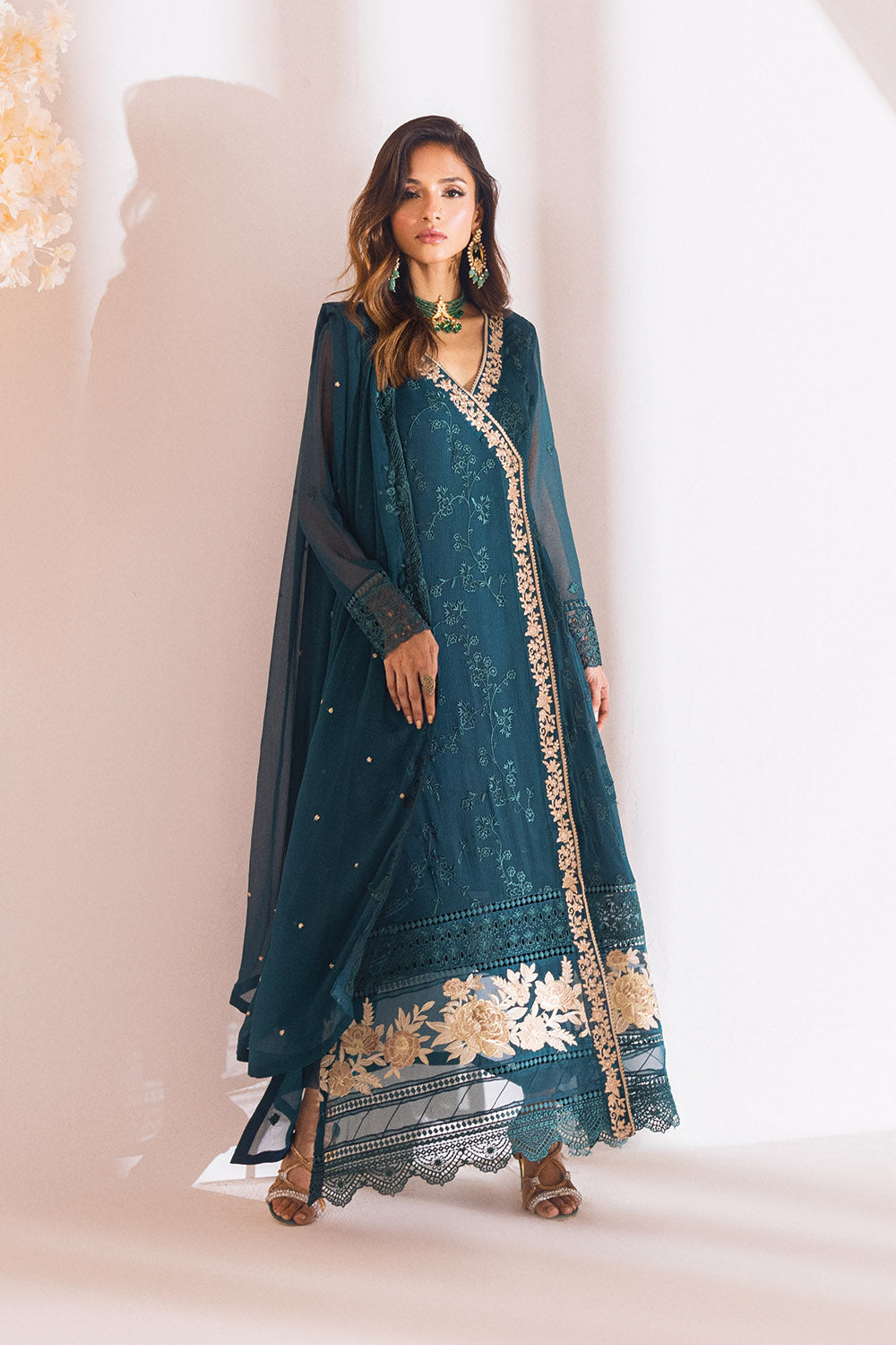 Royal Meadow | Azure Ensembles Chiffon 3PCS 2023