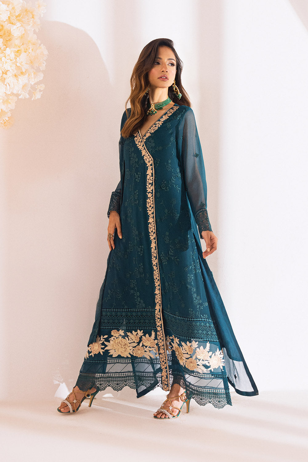 Royal Meadow | Azure Ensembles Chiffon 3PCS 2023