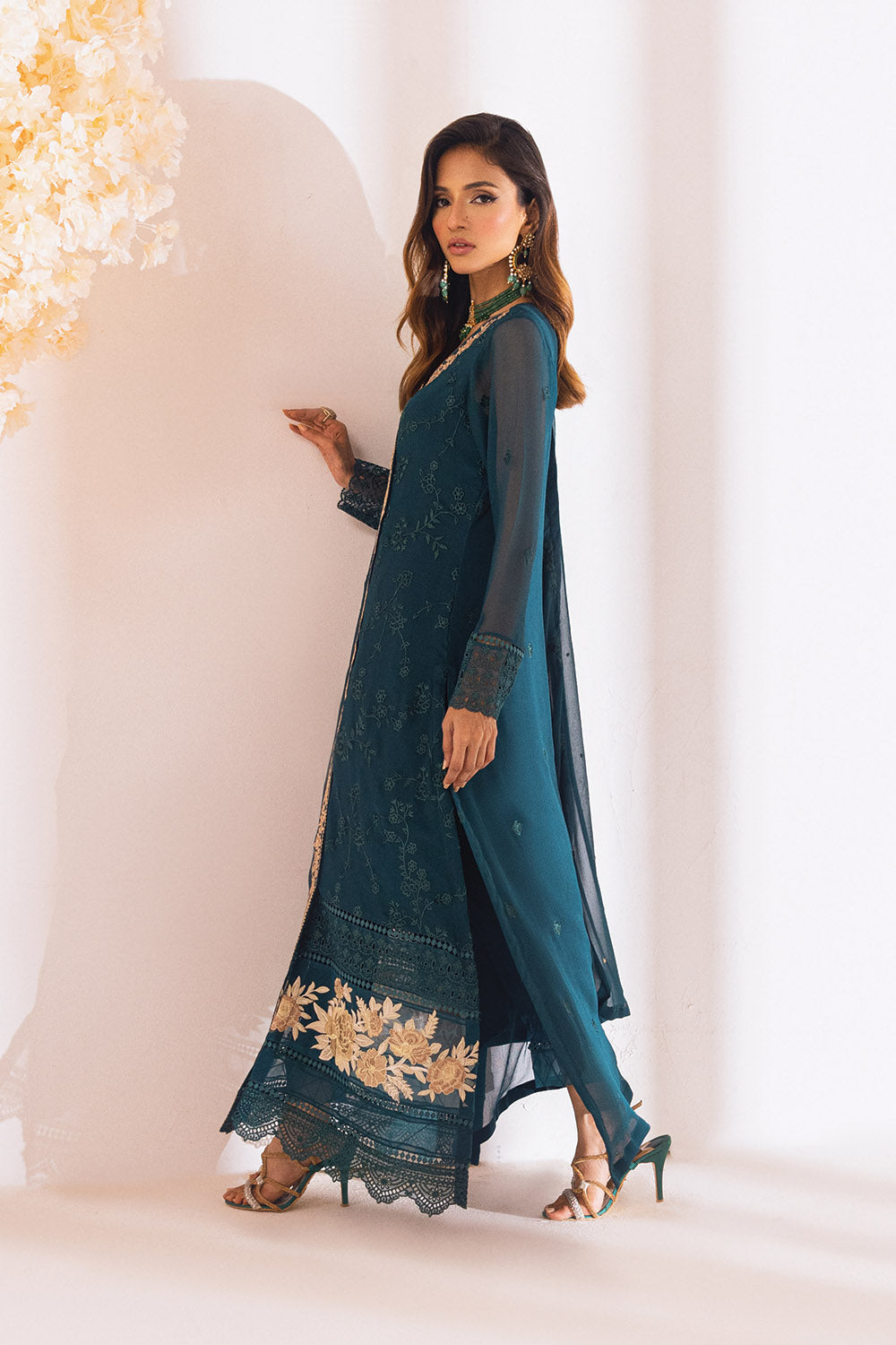 Royal Meadow | Azure Ensembles Chiffon 3PCS 2023