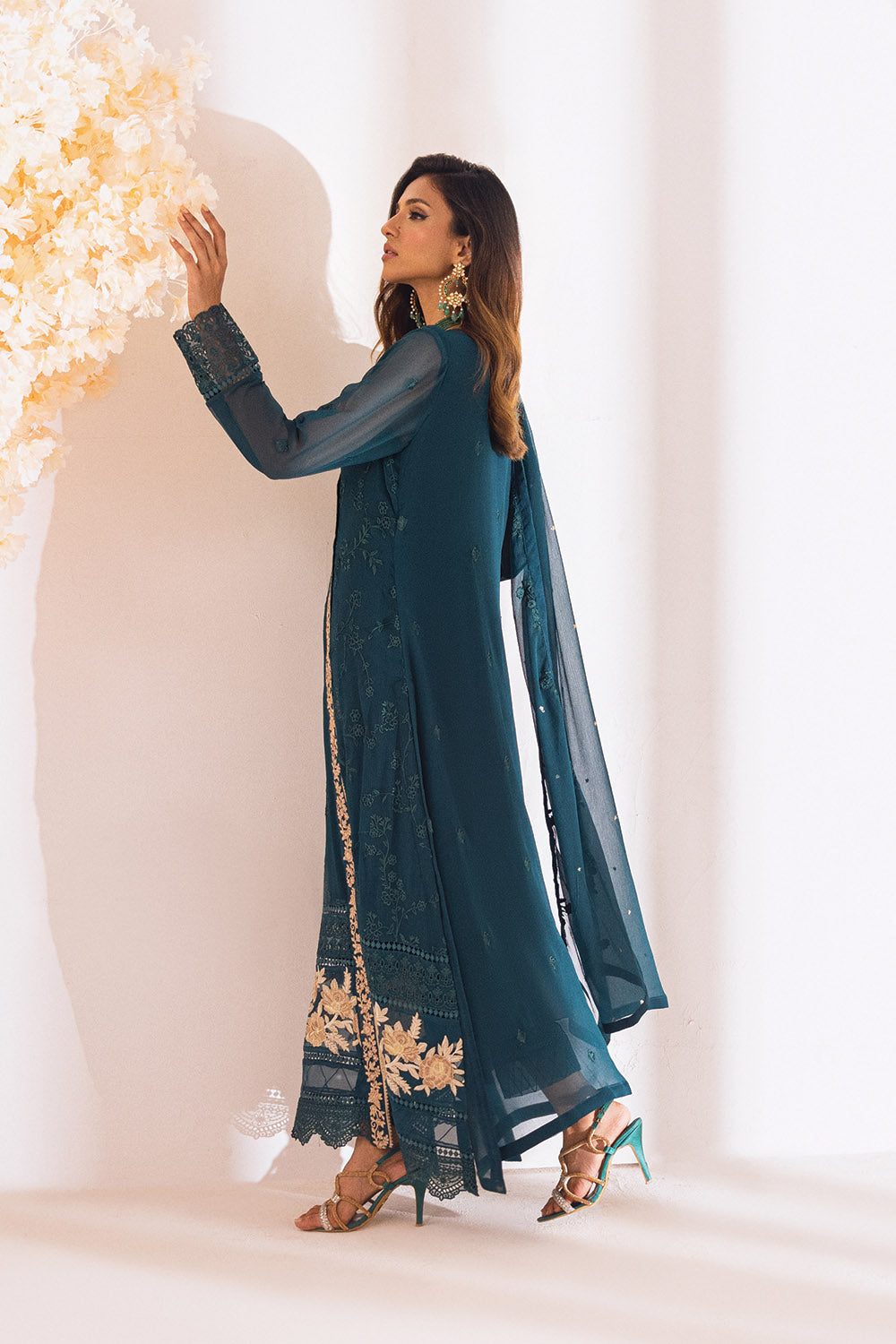 Royal Meadow | Azure Ensembles Chiffon 3PCS 2023