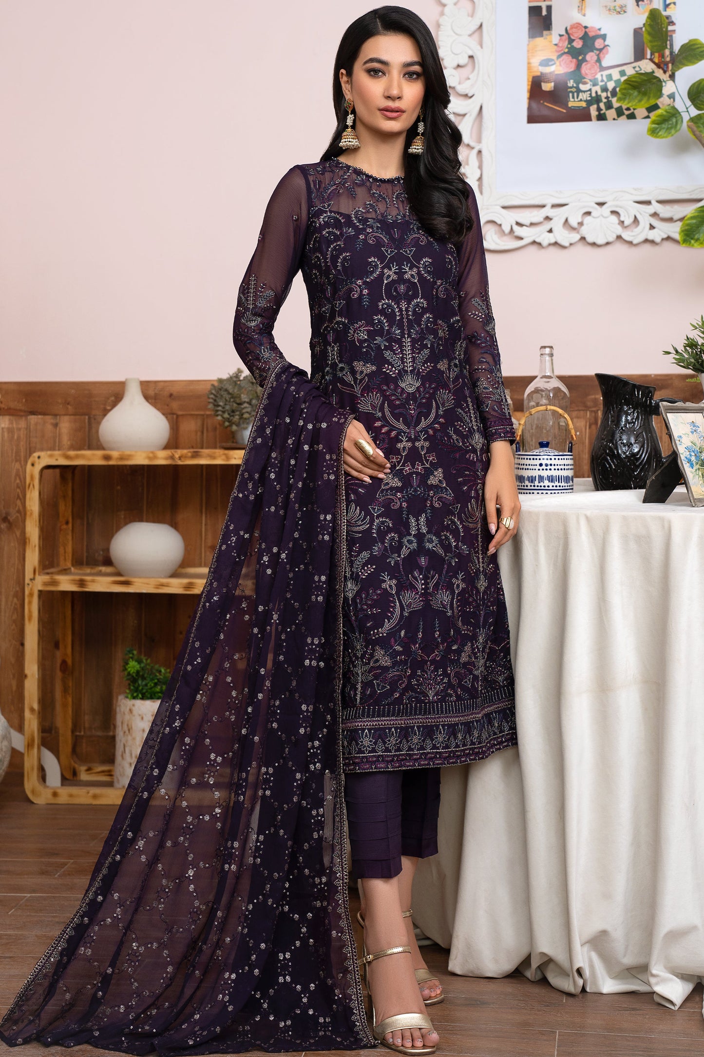ZLM 05 SCARLETT | Zarif Meeral Luxury Formals collection.