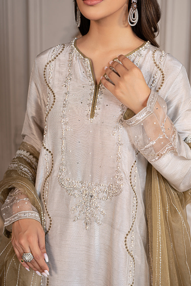 Elise | Mushq Versailles Luxury Pret Collection 2022 | Ready to Wear Raw Silk Suits