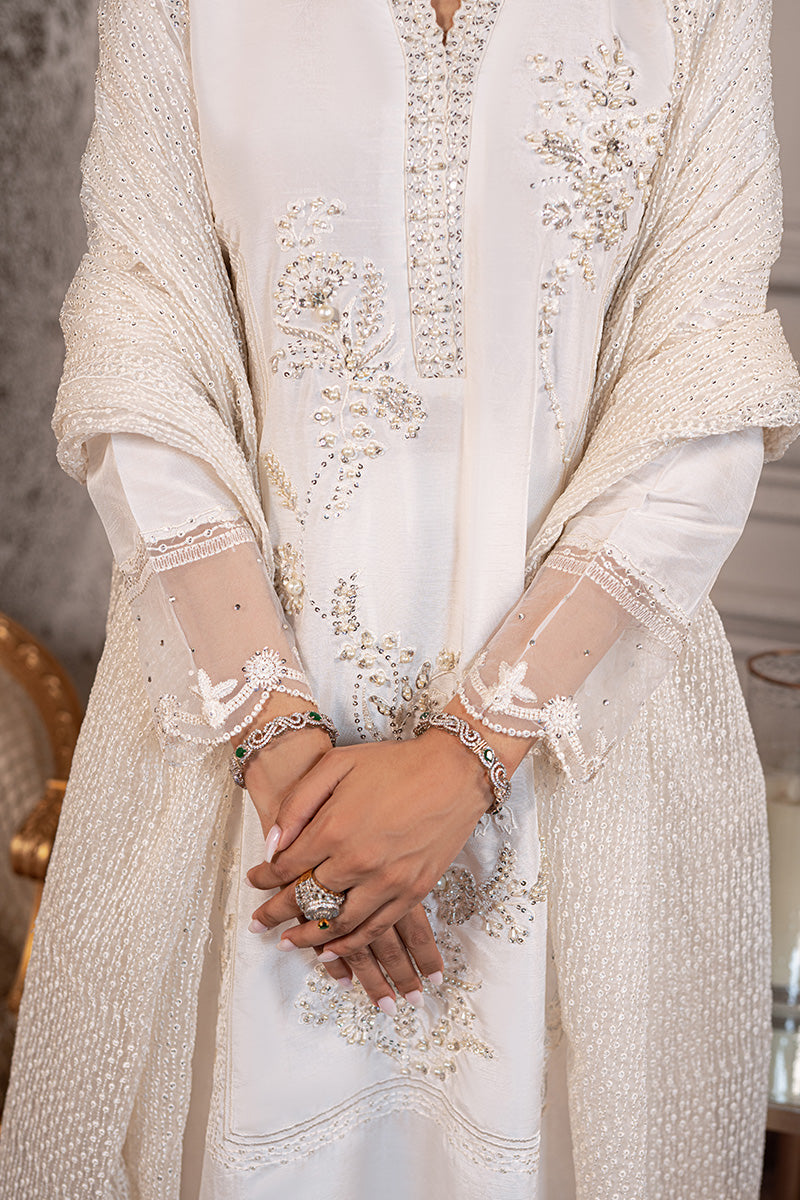 Fleur | Mushq Versailles Luxury Pret Collection 2022 | Ready to Wear Raw Silk Suits