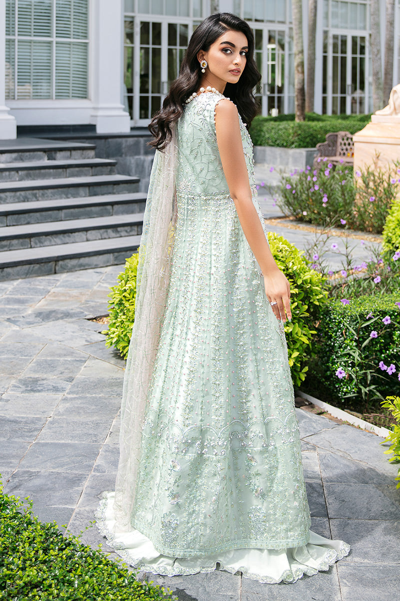 Natalie TDL22-02 | Mushq Serendipity Trousseau De Luxe 2022 Luxury Wedding Collection | Embroidered Net Suits