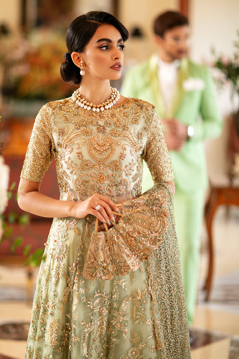 Julie TDL22-07 | Mushq Serendipity Trousseau De Luxe 2022 Luxury Wedding Collection | Embroidered Net Suits