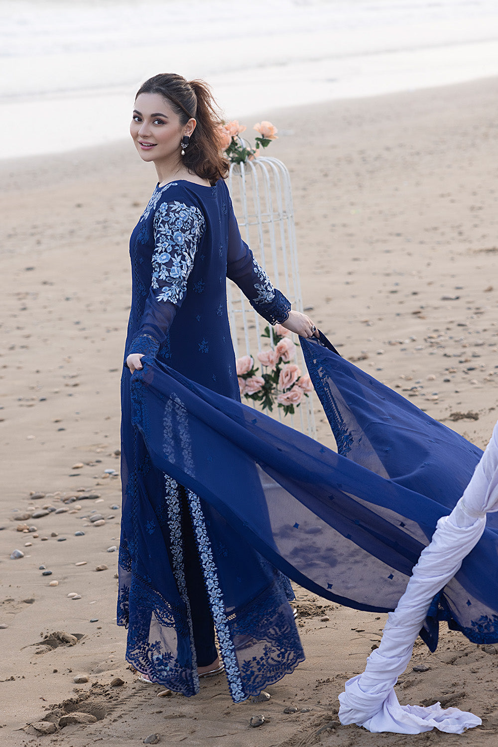 Sapphire Sun | Azure Ensembles Chiffon 3PCS 2023