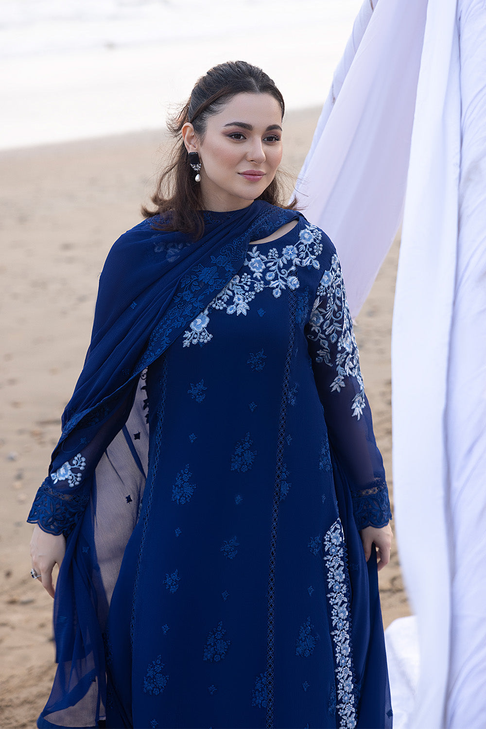 Sapphire Sun | Azure Ensembles Chiffon 3PCS 2023