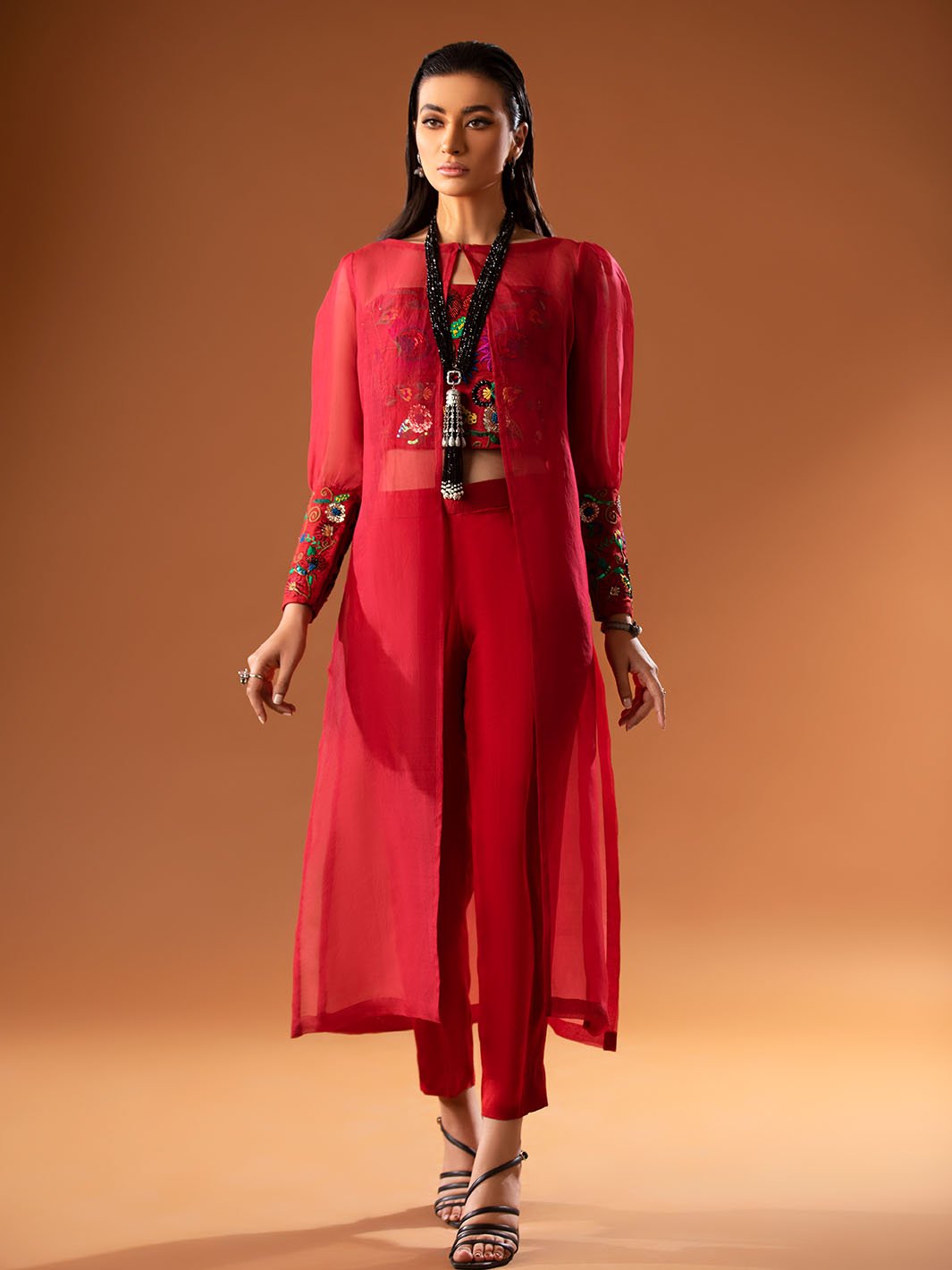 Sekhmet | Mohtaram NUUR Luxury PRET Collection 2022 | Stitched Silk Suits