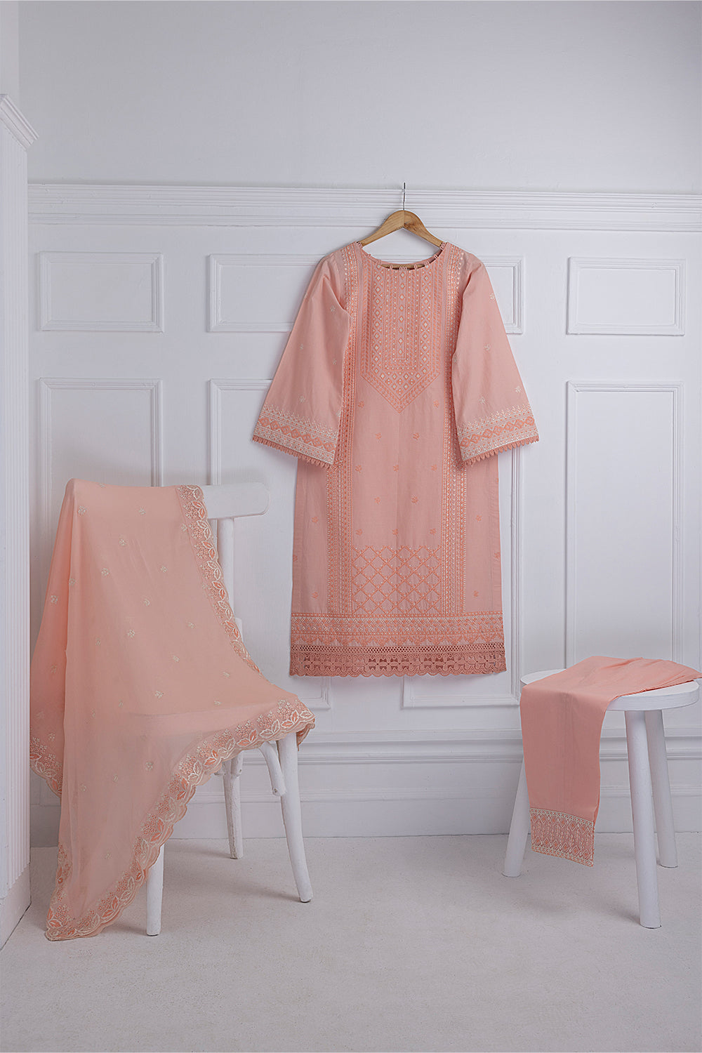 Sun Glance | Azure Ensembles Chiffon 3PCS 2023