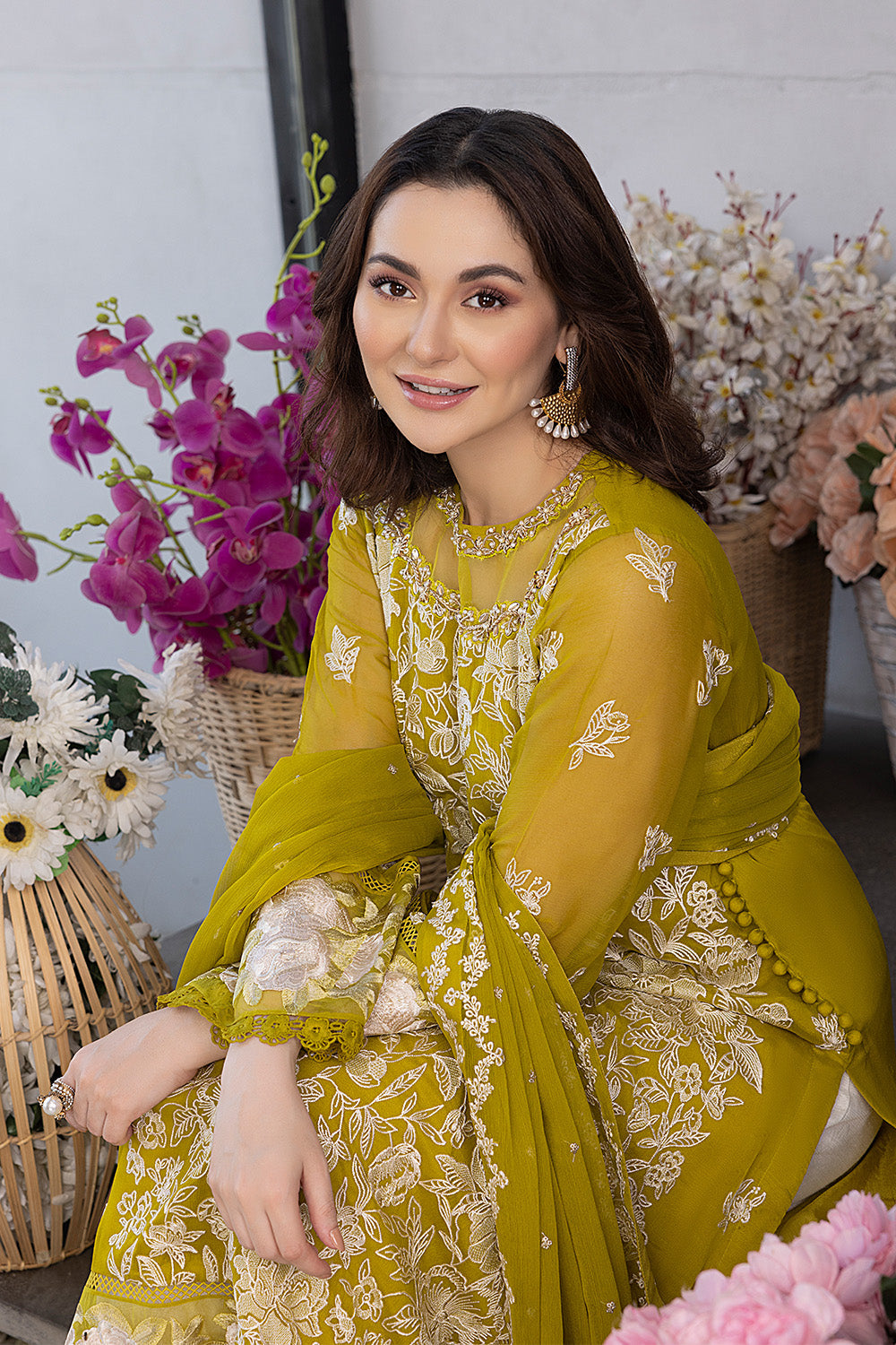 Sunflower | Azure Ensembles Chiffon 3PCS 2023