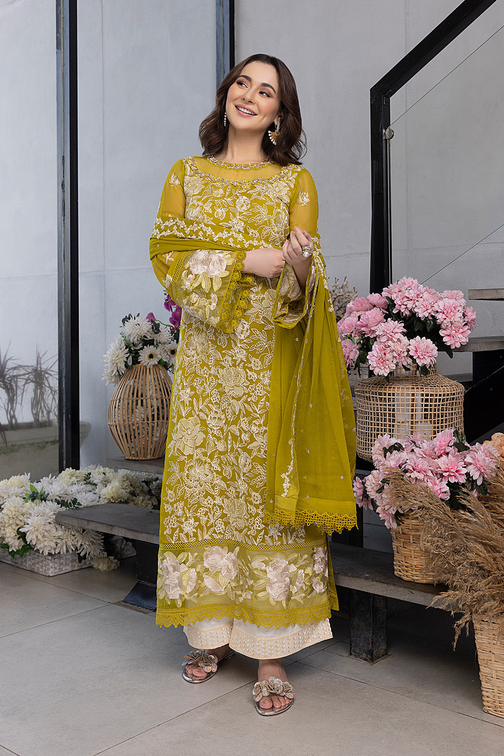 Sunflower | Azure Ensembles Chiffon 3PCS 2023