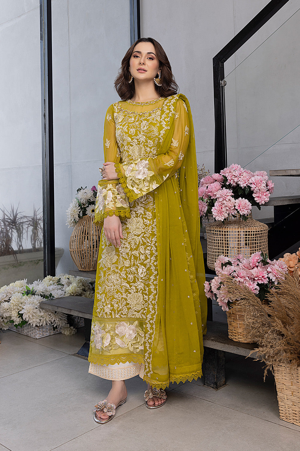 Sunflower | Azure Ensembles Chiffon 3PCS 2023