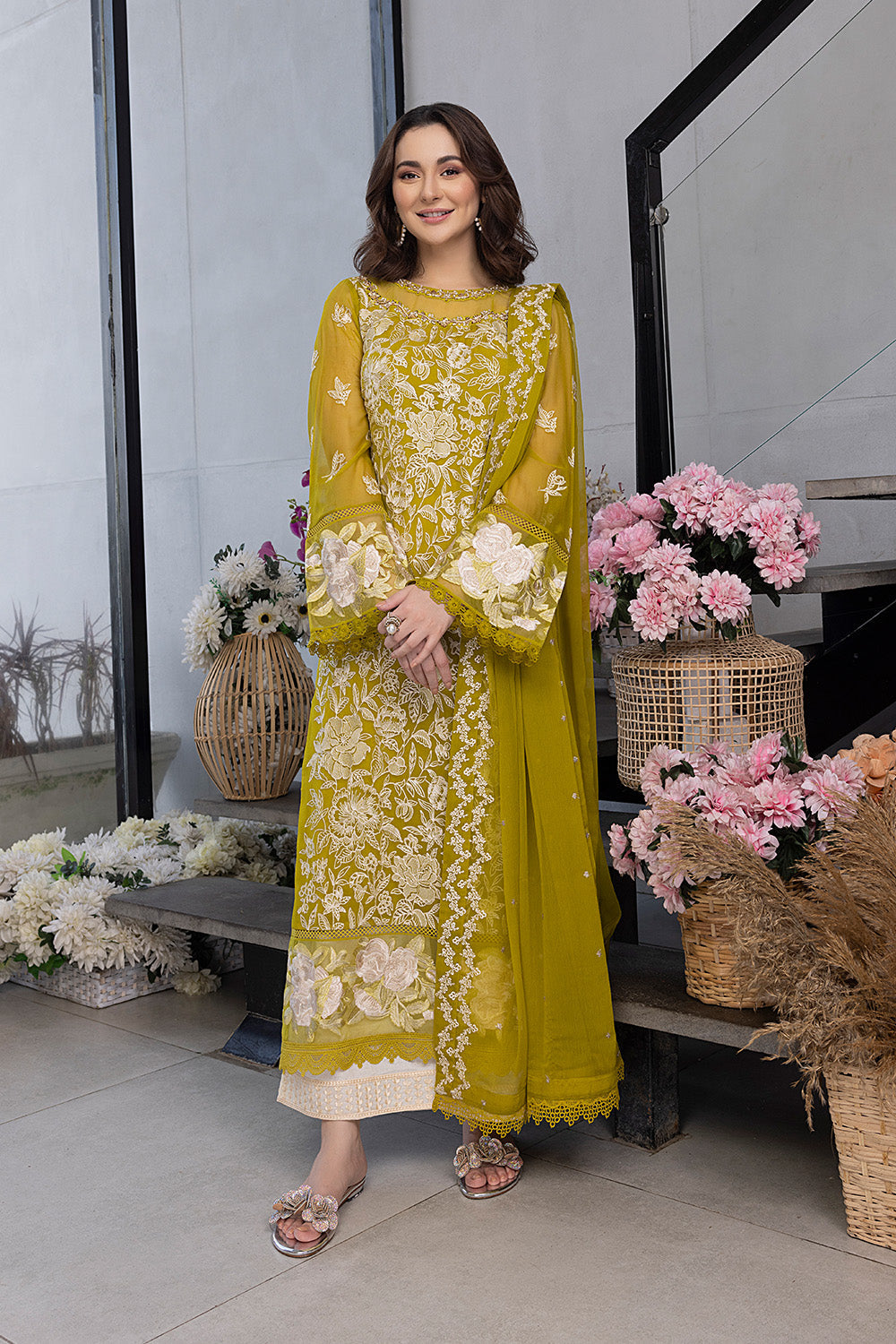 Sunflower | Azure Ensembles Chiffon 3PCS 2023