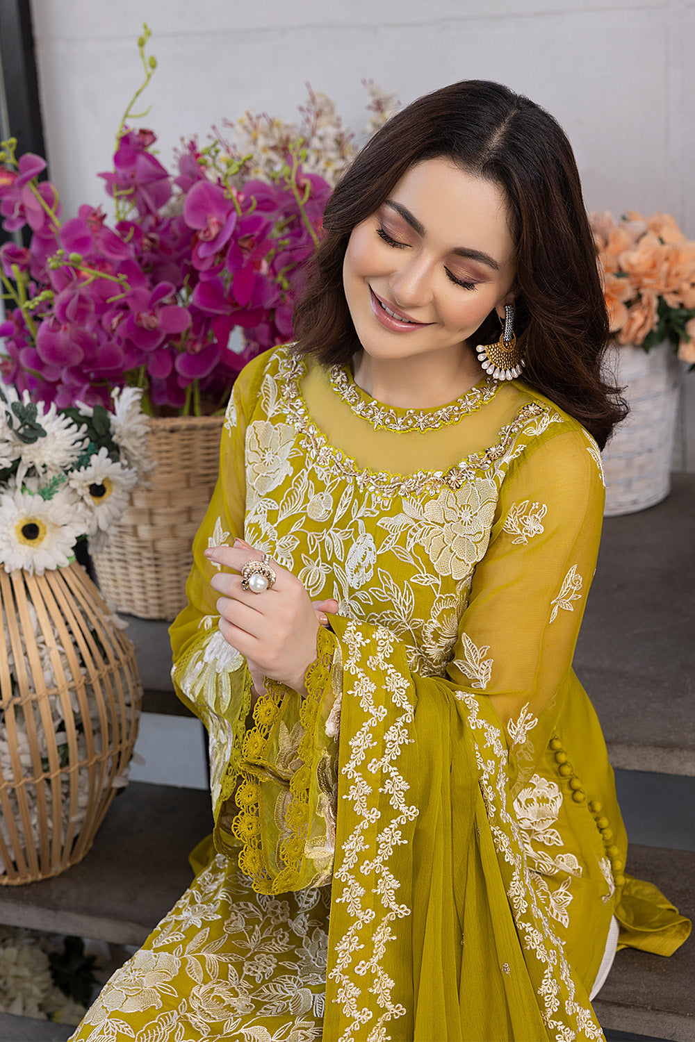 Sunflower | Azure Ensembles Chiffon 3PCS 2023
