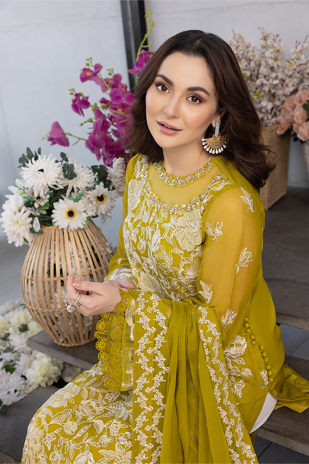 Sunflower | Azure Ensembles Chiffon 3PCS 2023