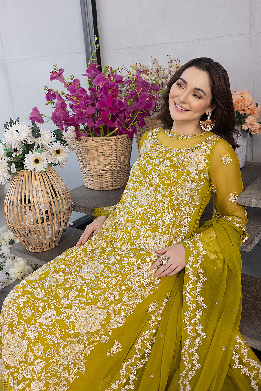 Sunflower | Azure Ensembles Chiffon 3PCS 2023