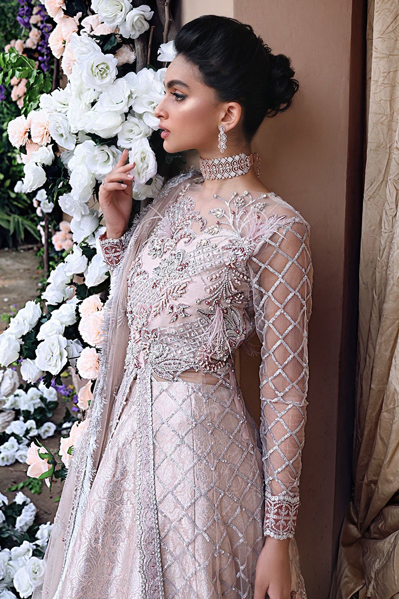 NIHAL | Mushq Dhee Rani Trousseau De Luxe Luxury Wedding Collection 2021 | Unstitched Embroidered Net Suits