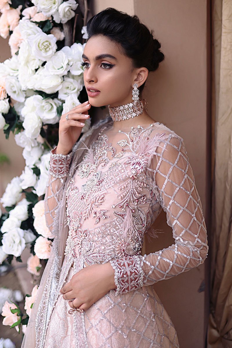 NIHAL | Mushq Dhee Rani Trousseau De Luxe Luxury Wedding Collection 2021 | Unstitched Embroidered Net Suits