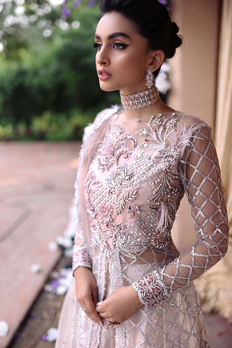 NIHAL | Mushq Dhee Rani Trousseau De Luxe Luxury Wedding Collection 2021 | Unstitched Embroidered Net Suits