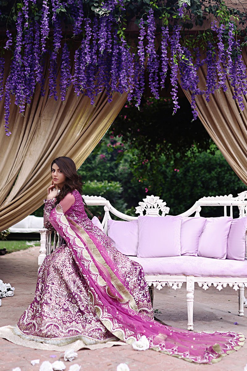 MAHA | Mushq Dhee Rani Trousseau De Luxe Luxury Wedding Collection 2021 | Unstitched Embroidered Net Suits