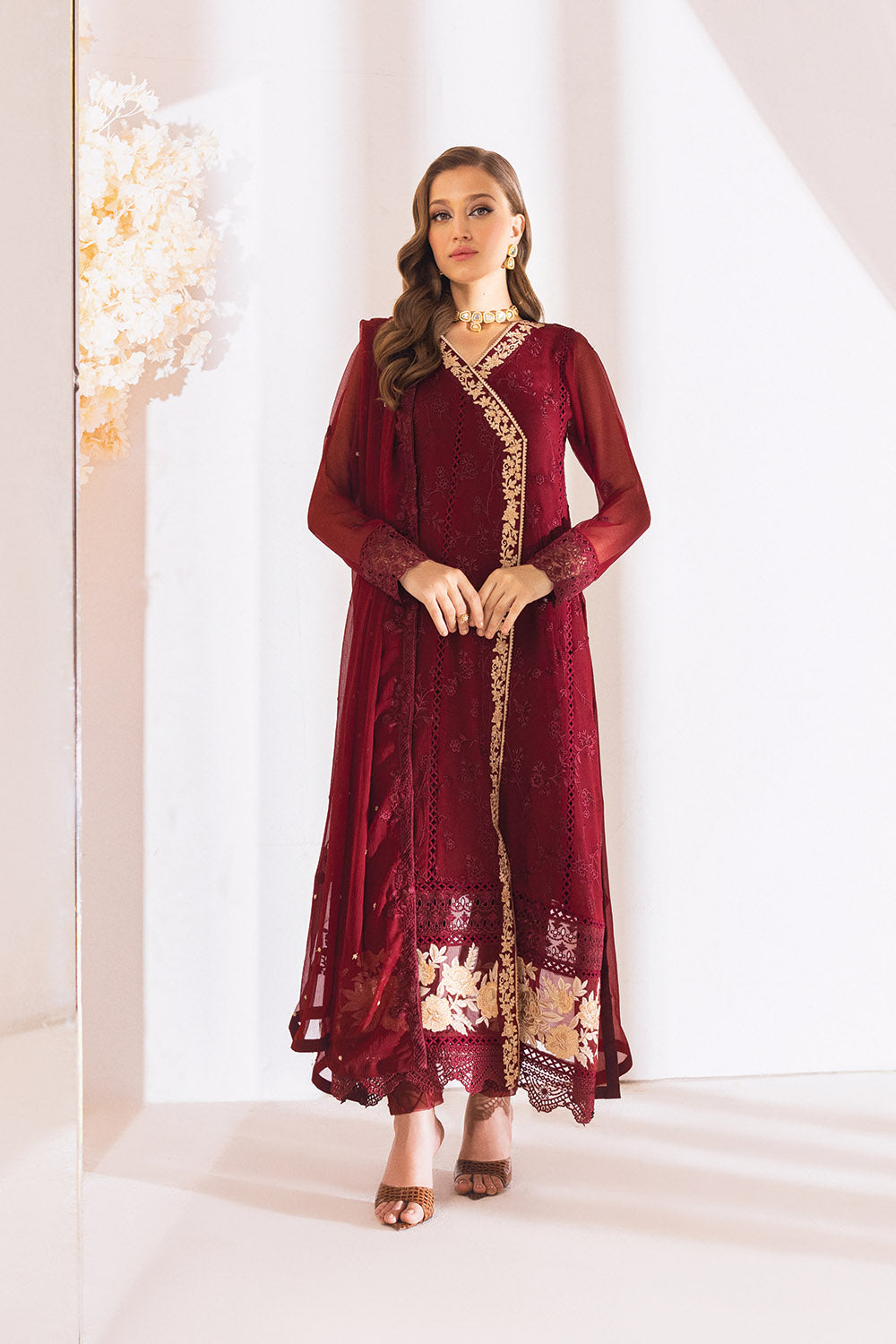 Tempting Berry | Azure Ensembles Chiffon 3PCS 2023