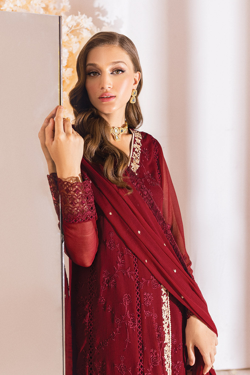 Tempting Berry | Azure Ensembles Chiffon 3PCS 2023