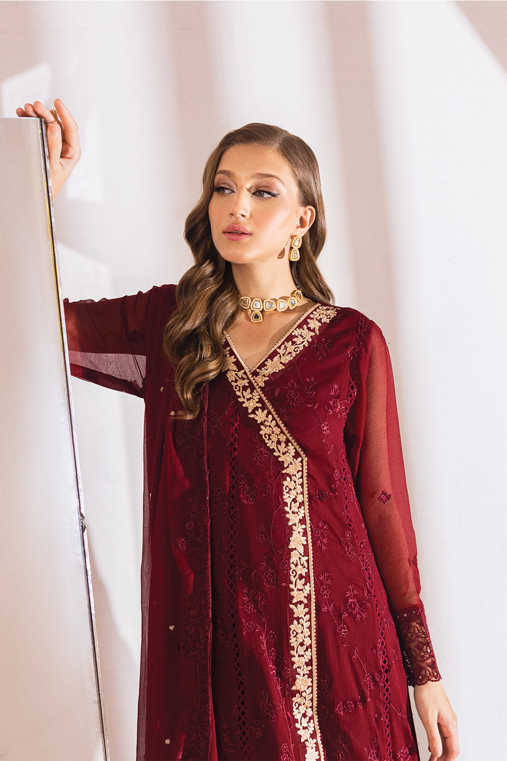 Tempting Berry | Azure Ensembles Chiffon 3PCS 2023