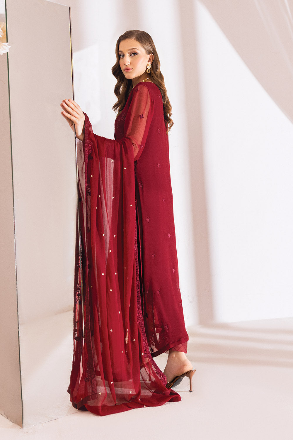 Tempting Berry | Azure Ensembles Chiffon 3PCS 2023