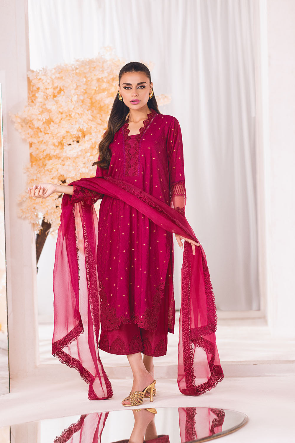 Tulip Tales | Azure Ensembles Chiffon 3PCS 2023