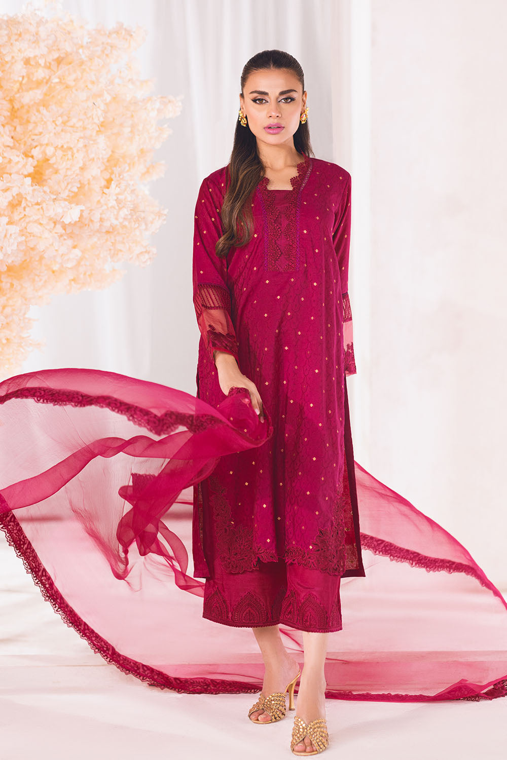 Tulip Tales | Azure Ensembles Chiffon 3PCS 2023