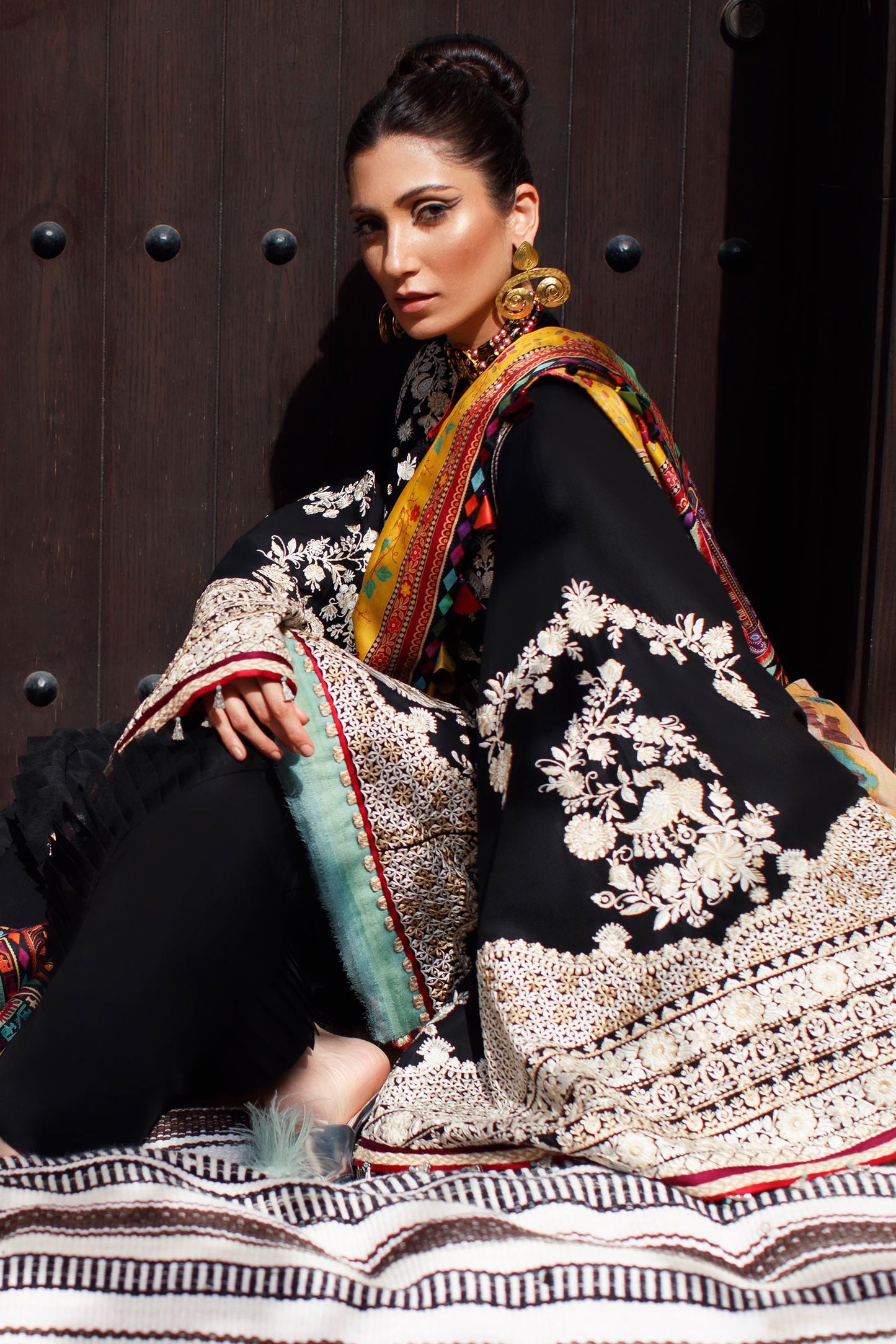 EL22-14 B (LYANNA) | Elan Lawn 2022 | Unstitched Embroidered Lawn Suit