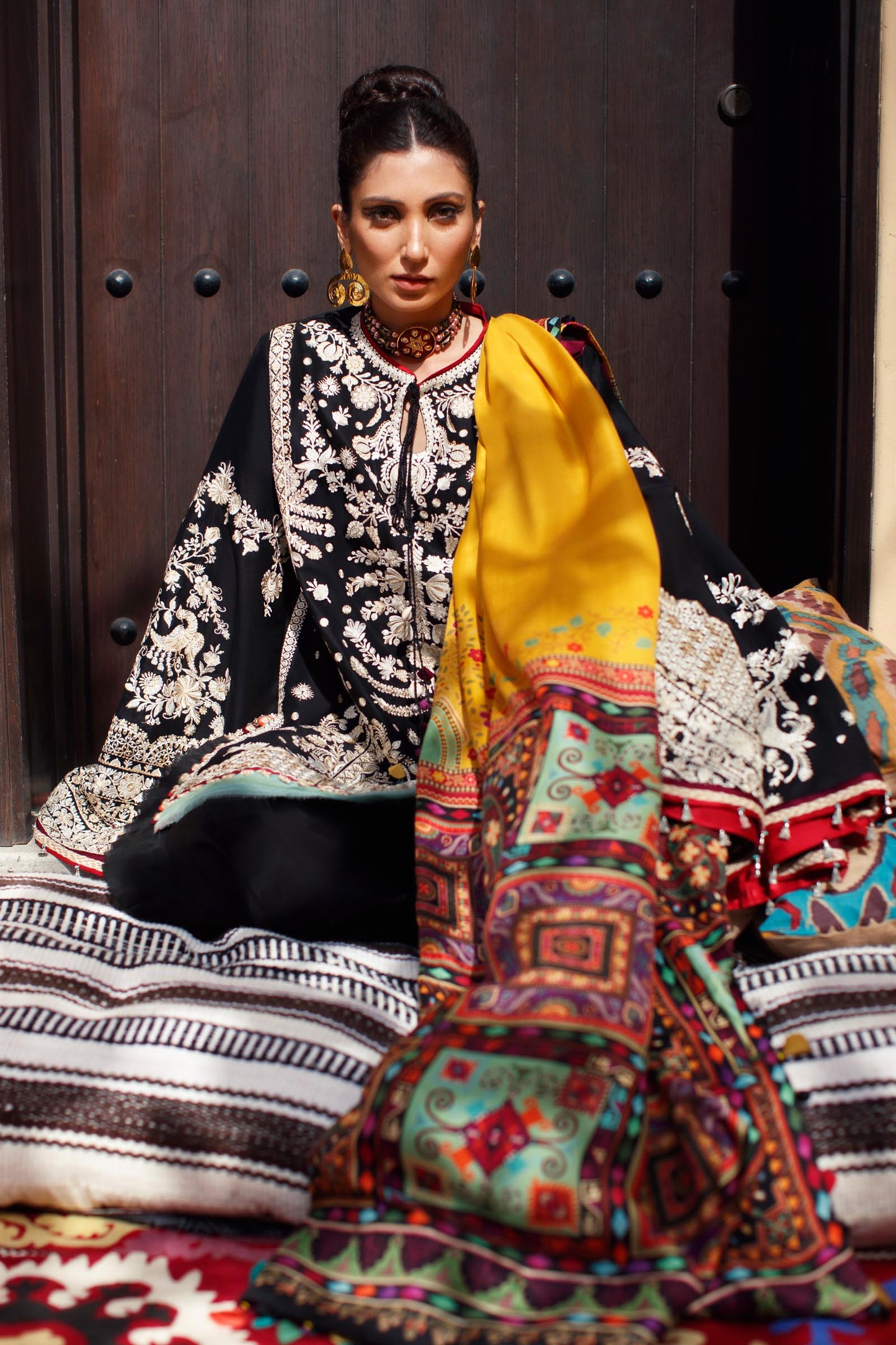 EL22-14 B (LYANNA) | Elan Lawn 2022 | Unstitched Embroidered Lawn Suit