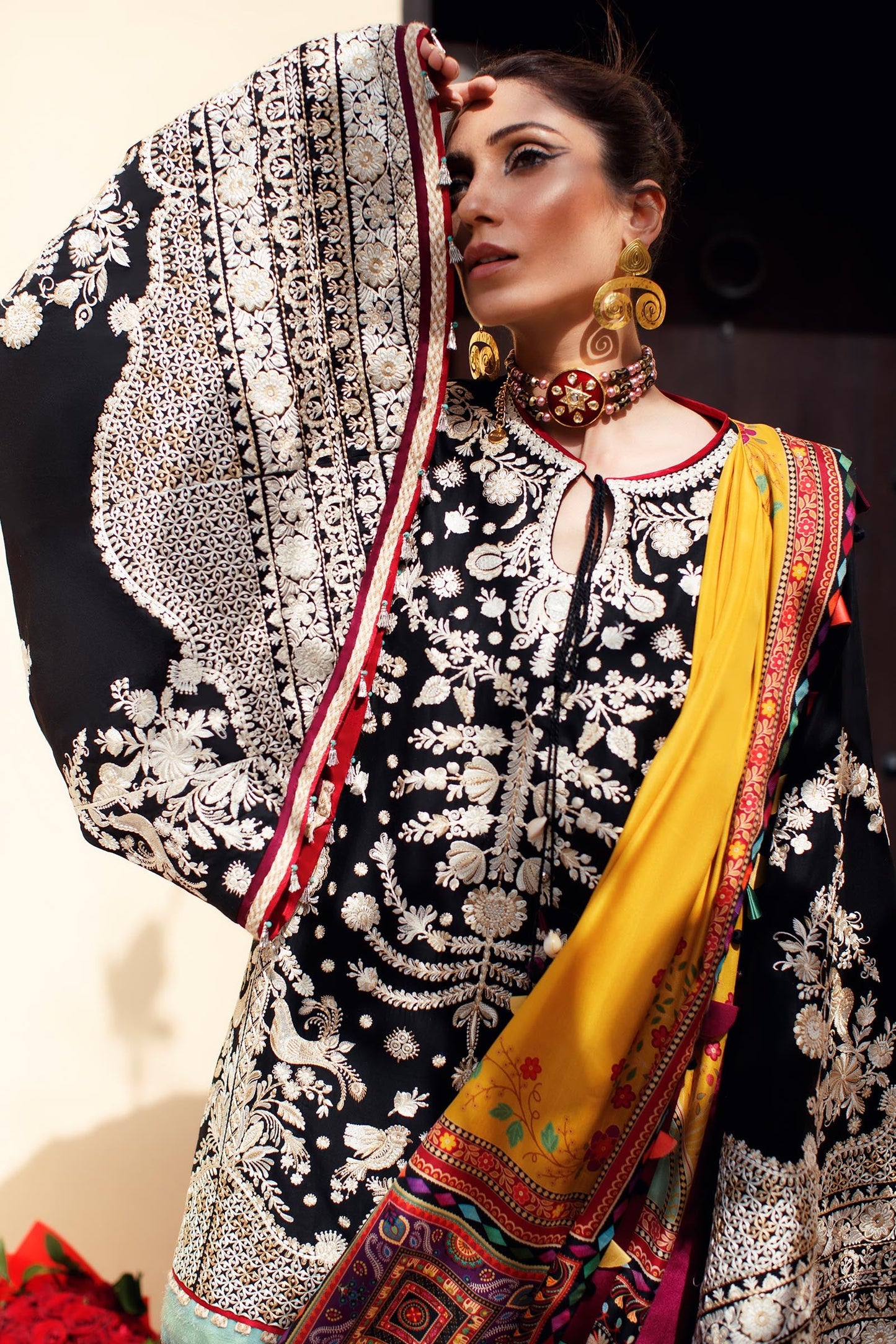 EL22-14 B (LYANNA) | Elan Lawn 2022 | Unstitched Embroidered Lawn Suit