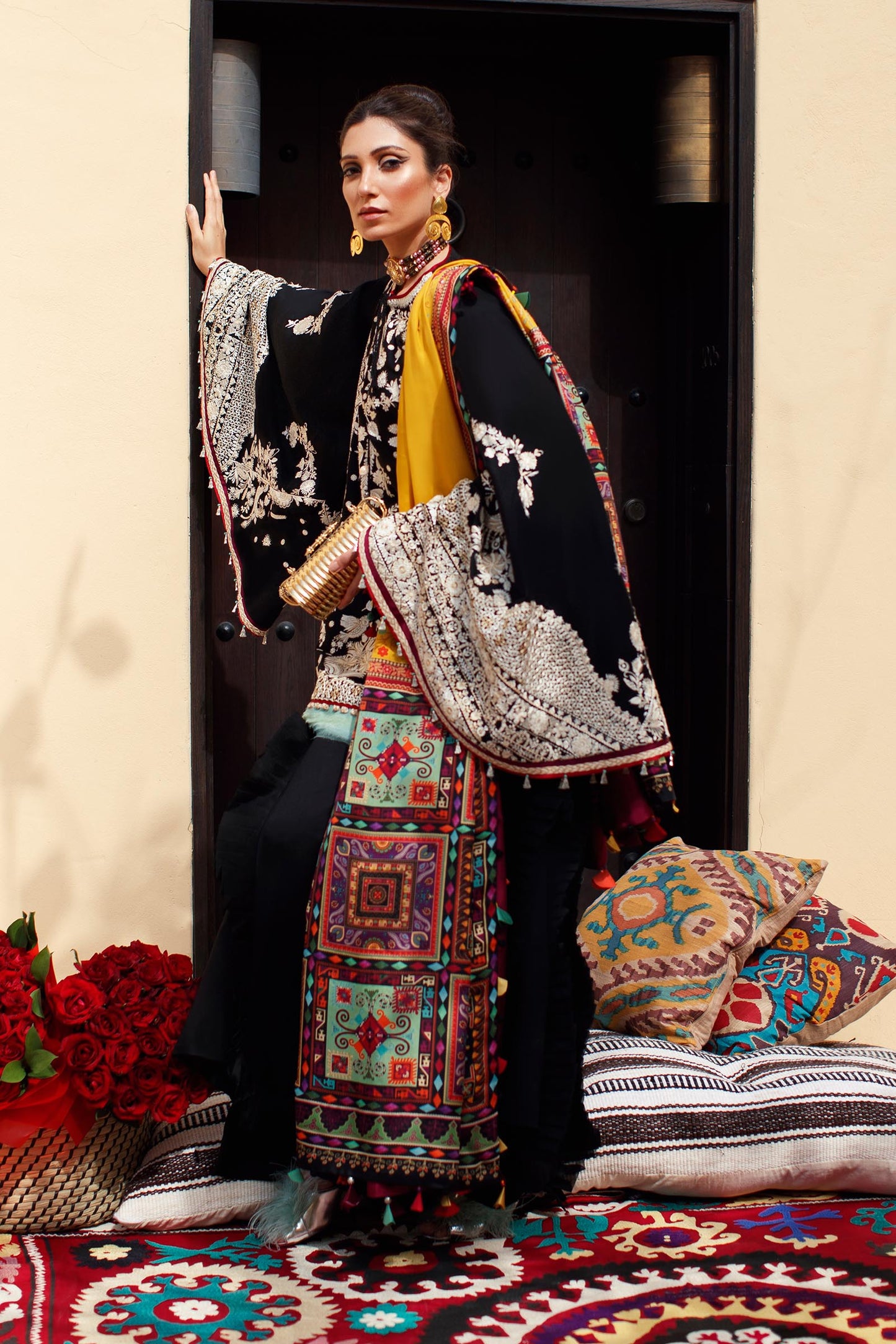 EL22-14 B (LYANNA) | Elan Lawn 2022 | Unstitched Embroidered Lawn Suit