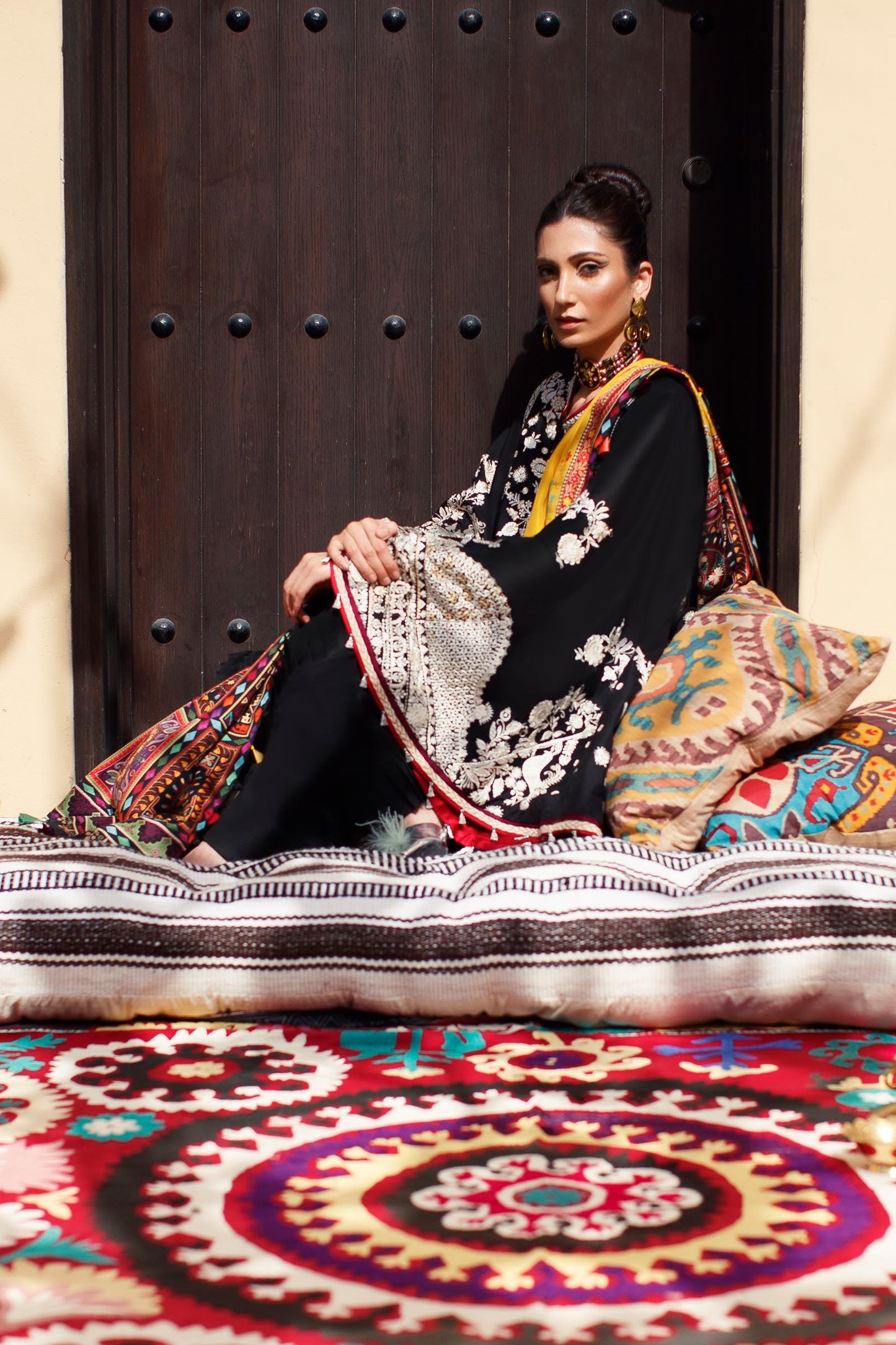 EL22-14 B (LYANNA) | Elan Lawn 2022 | Unstitched Embroidered Lawn Suit