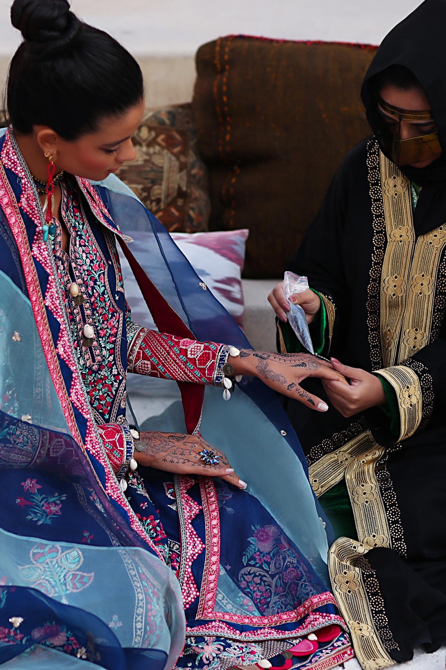 EL22-06 B (ELNAZ) | Elan Lawn 2022 | Unstitched Embroidered Lawn Suit