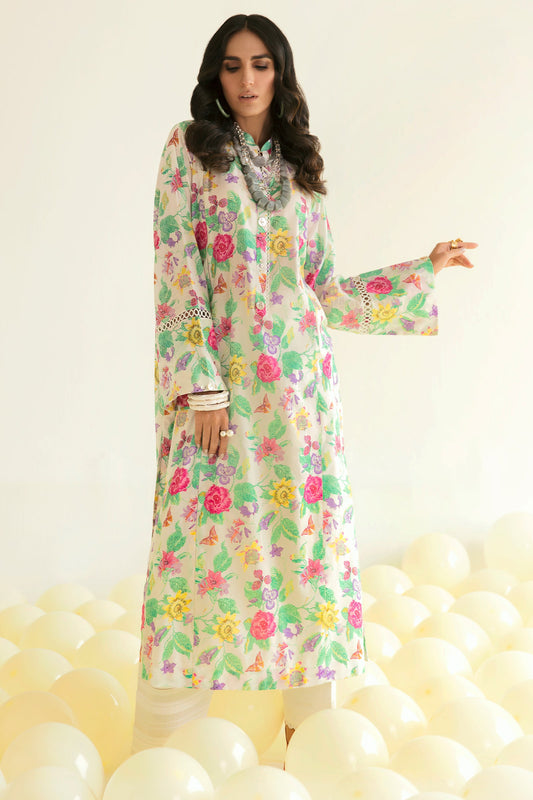 NIHAN (ZRW-20918) | Zaha RTW Poplin Collection 2023 | Stitched Lawn Cambric Cotton Suits